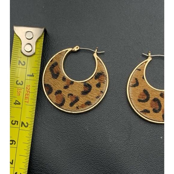 Lot Of 3 Pairs Of Unique Gold Tone Dangle Pierced Earrings - Picture 4 of 10